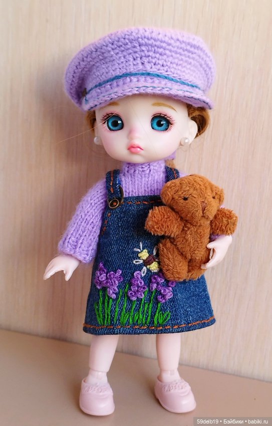 Новый джинсовый нарядик для баболишек (фото 9)