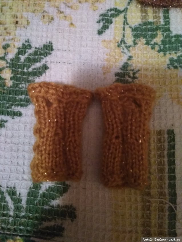 Со старым Новым Годом или новогодний наряд для куклы Клаудии Паола Рейна, Paola Reina (фото 5)