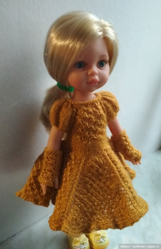 Со старым Новым Годом или новогодний наряд для куклы Клаудии Паола Рейна, Paola Reina (фото 9)