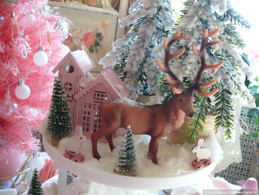 Новогодняя композиция — Новый год и Рождество: праздничные фото кукол