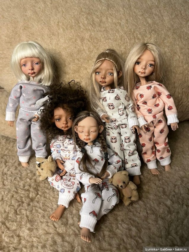 Пижамное настроение 🍒 — Домашние фото авторских кукол: личные коллекции (фото 6)