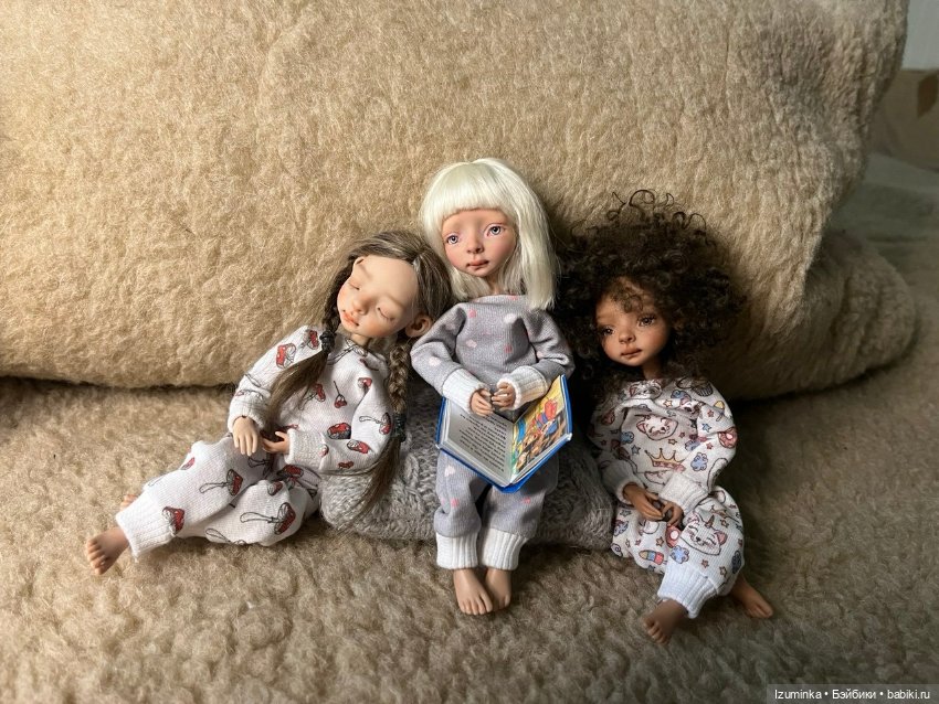 Пижамное настроение 🍒 — Домашние фото авторских кукол: личные коллекции (фото 5)