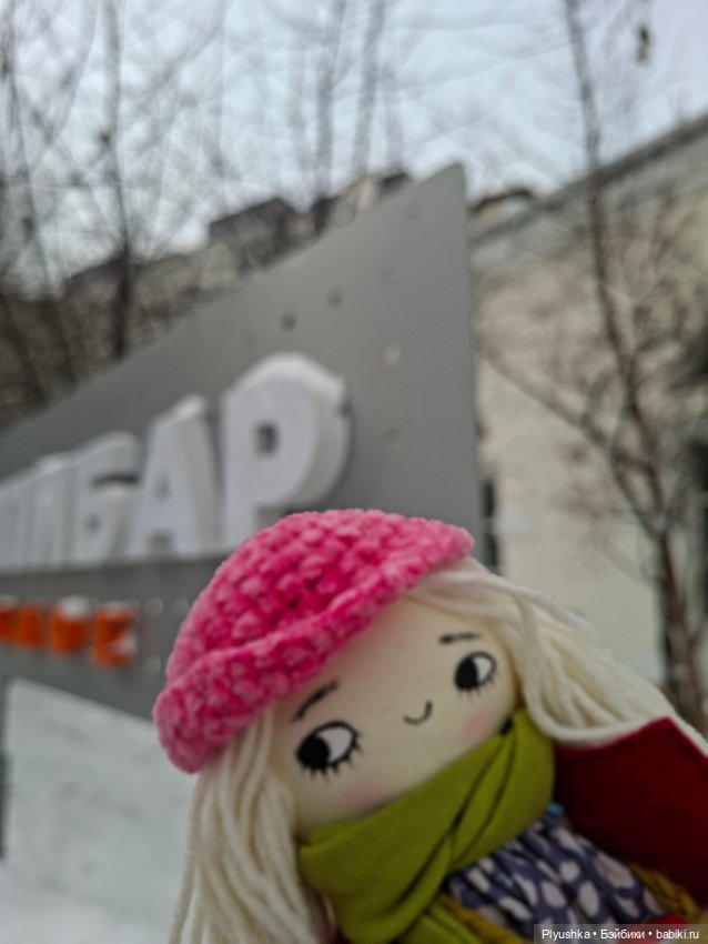 Один зимний день Марты — Домашние фото авторских кукол: личные коллекции (фото 2)