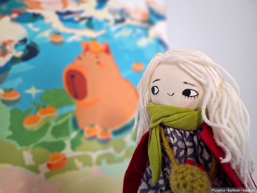 Один зимний день Марты — Домашние фото авторских кукол: личные коллекции (фото 3)