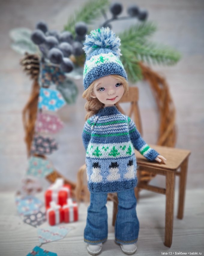 Дефиле в вязанных комплектах (фото 7)