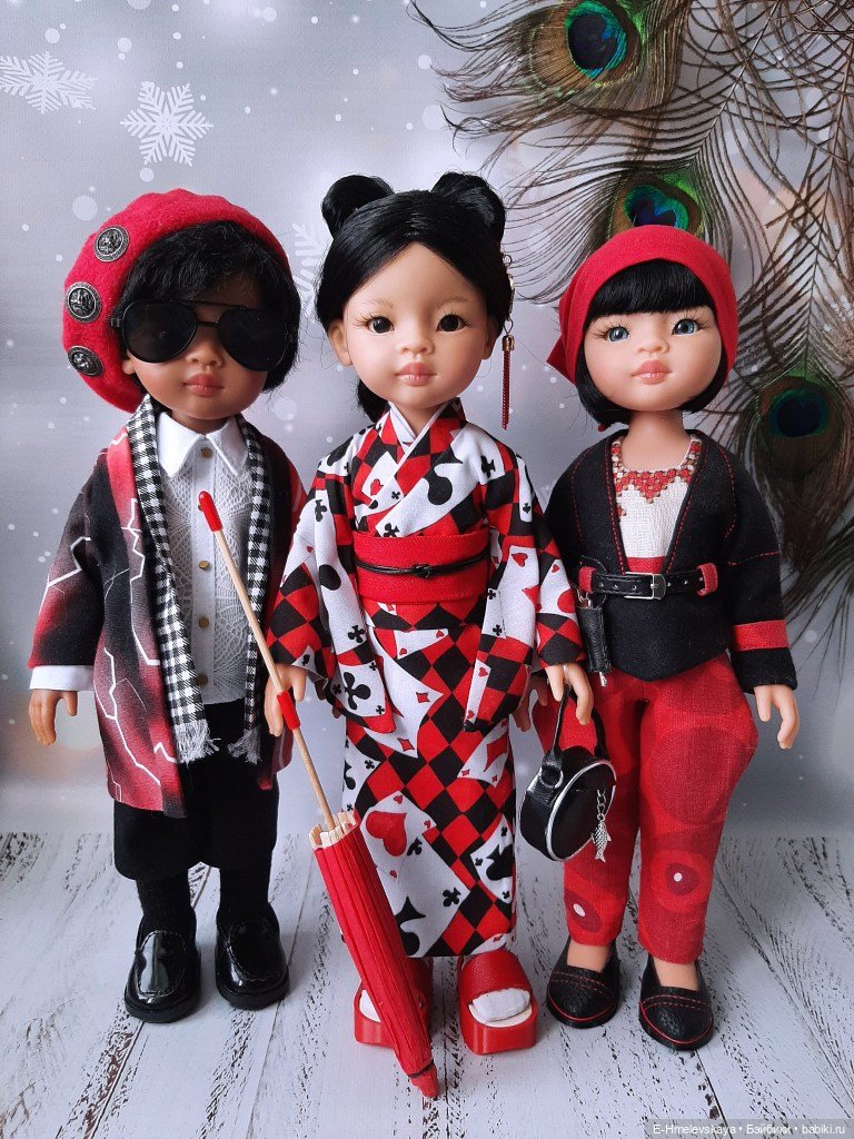 Мои куклы: три конкурсанта