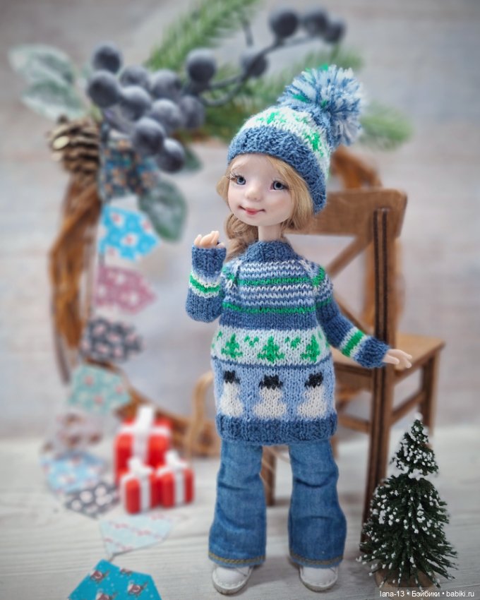 Дефиле в вязанных комплектах (фото 8)