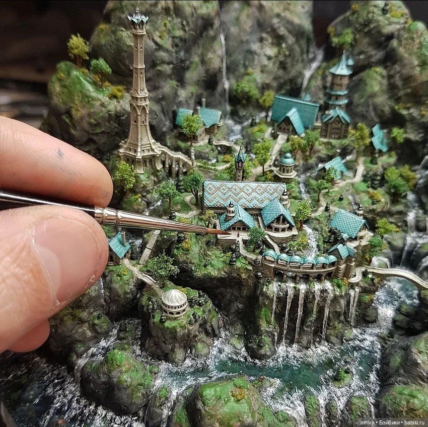 Диорамара Оливера Шпета — Румбоксы и кукольные интерьеры: фото