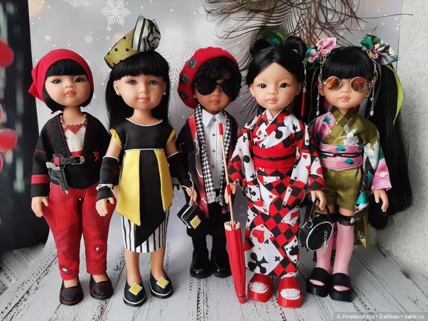Мои куклы: три конкурсанта
