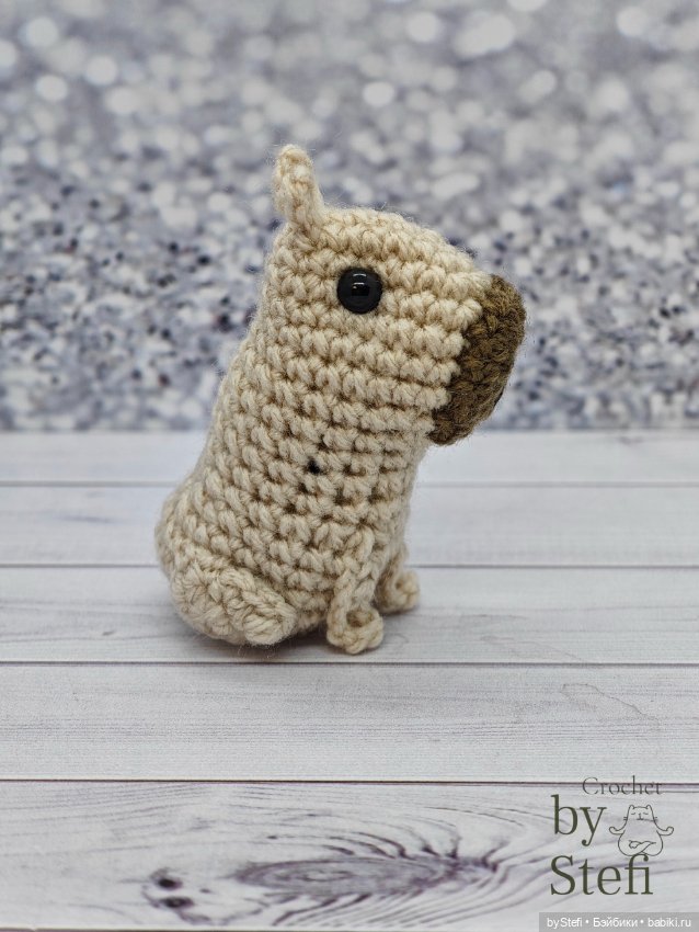 Капибара — Вязаные игрушки и амигуруми: крючком (фото 2)