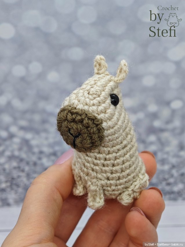 Капибара — Вязаные игрушки и амигуруми: крючком