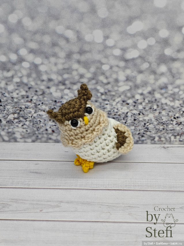 Совушка — Вязаные игрушки и амигуруми: крючком (фото 2)