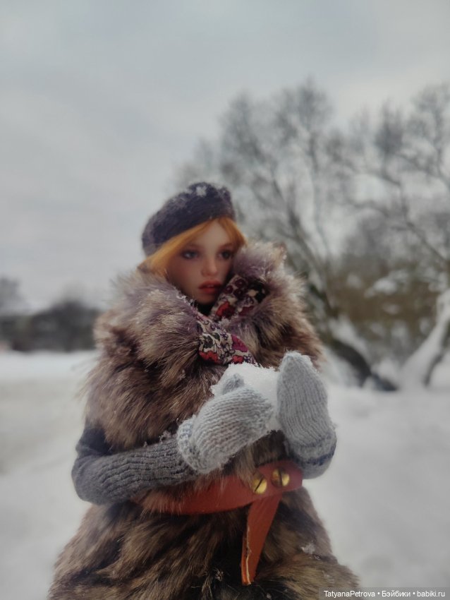 Заснеженный январь — Куклы Natalia Loseva (Наталья Лосева): авторские BJD (БЖД)