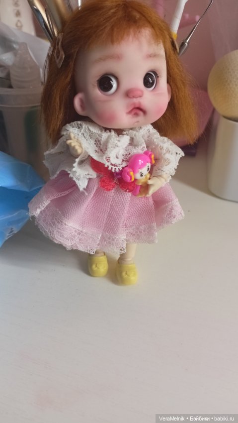 Всем привет. Меня зовут Вера и я начинающий кукольный мастер