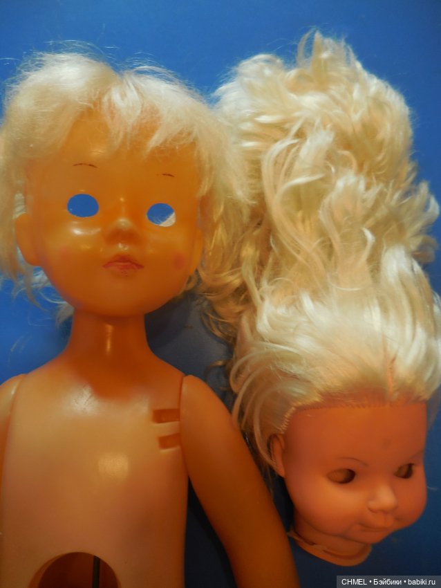 Нина СССР — Ремонт кукол СССР и ГДР (немок): чернота (фото 2)