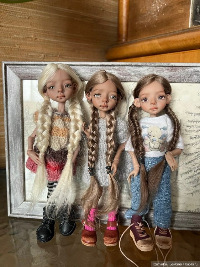 Парики для любимых Жу 🍒 — Домашние фото авторских кукол: личные коллекции (фото 7)