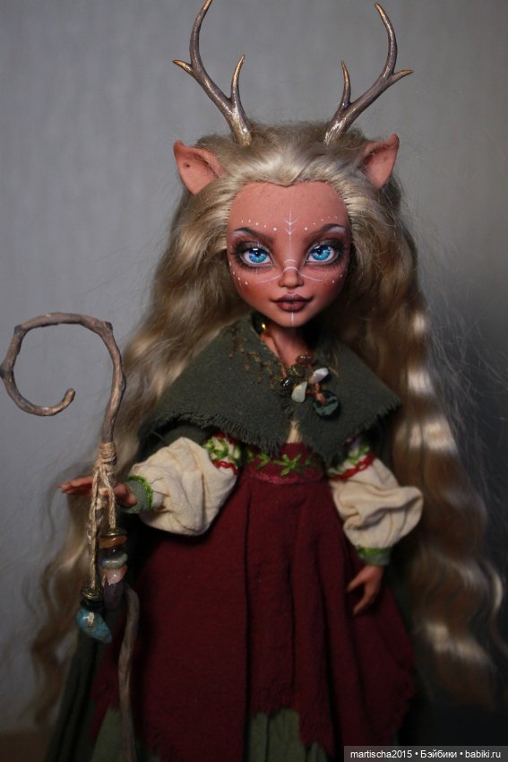 Шаманка — ООАК Monster High и Ever After High: репейнт