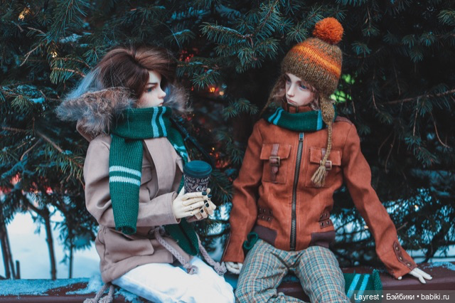 Новогодняя прогулка — Куклы Dollzone (Доллзон): BJD (БЖД) (фото 4)