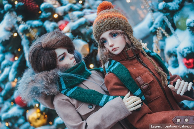 Новогодняя прогулка — Куклы Dollzone (Доллзон): BJD (БЖД) (фото 2)