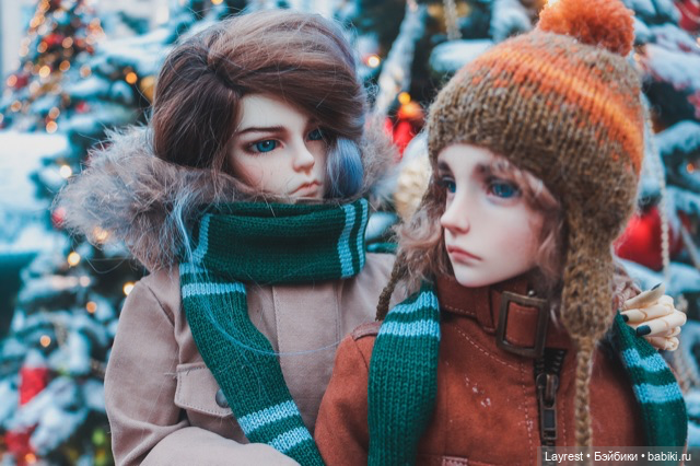 Новогодняя прогулка — Куклы Dollzone (Доллзон): BJD (БЖД) (фото 3)