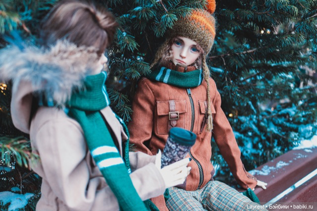 Новогодняя прогулка — Куклы Dollzone (Доллзон): BJD (БЖД) (фото 5)