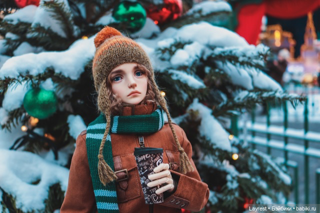 Новогодняя прогулка — Куклы Dollzone (Доллзон): BJD (БЖД)