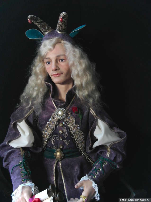 Шут Венсан — Лепка авторских кукол: полимерная глина (фото 6)