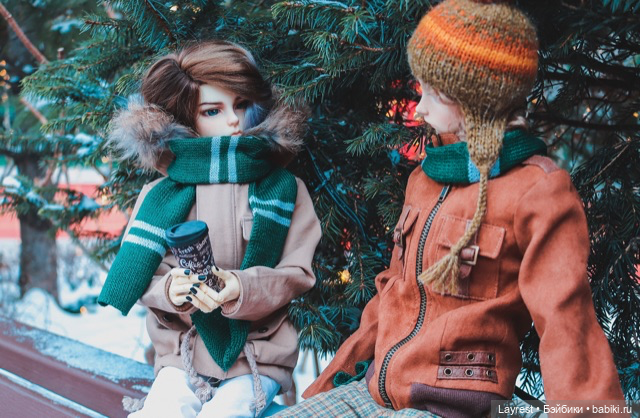 Новогодняя прогулка — Куклы Dollzone (Доллзон): BJD (БЖД) (фото 6)