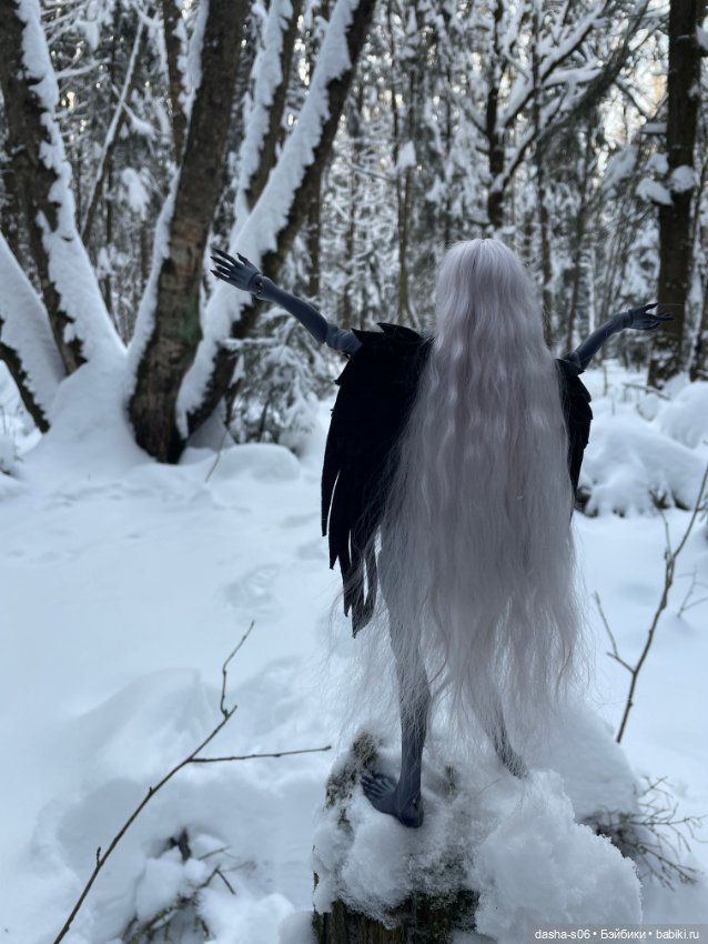 Зимний лес — Авторские куклы BJD (БЖД) у нас дома: фото