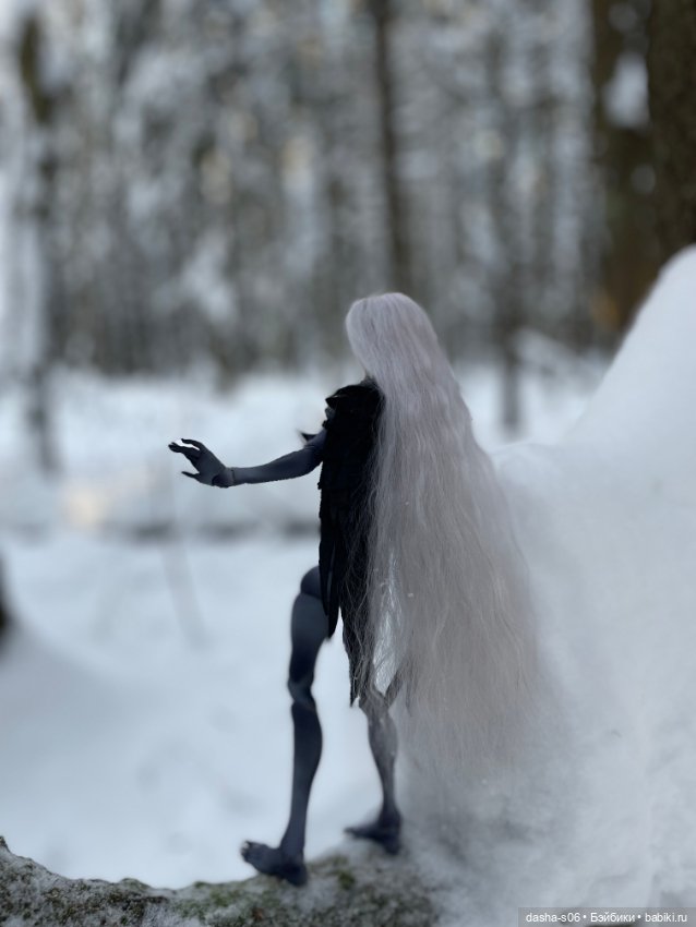 Зимний лес — Авторские куклы BJD (БЖД) у нас дома: фото