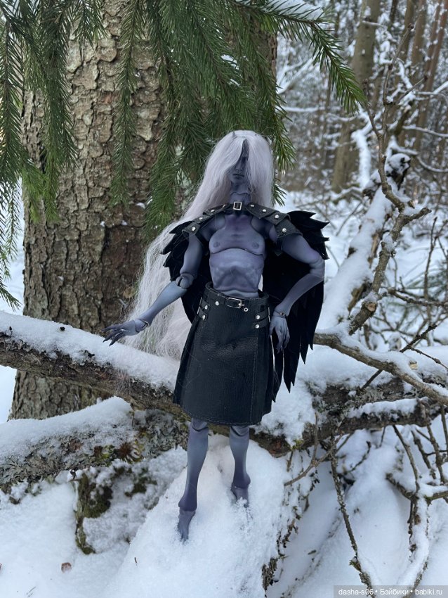 Зимний лес — Авторские куклы BJD (БЖД) у нас дома: фото