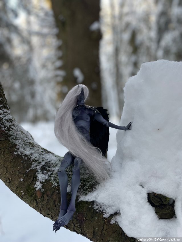 Зимний лес — Авторские куклы BJD (БЖД) у нас дома: фото