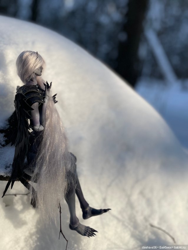 Зимний лес — Авторские куклы BJD (БЖД) у нас дома: фото