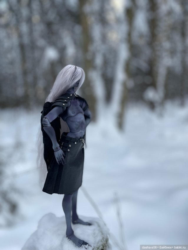 Зимний лес — Авторские куклы BJD (БЖД) у нас дома: фото