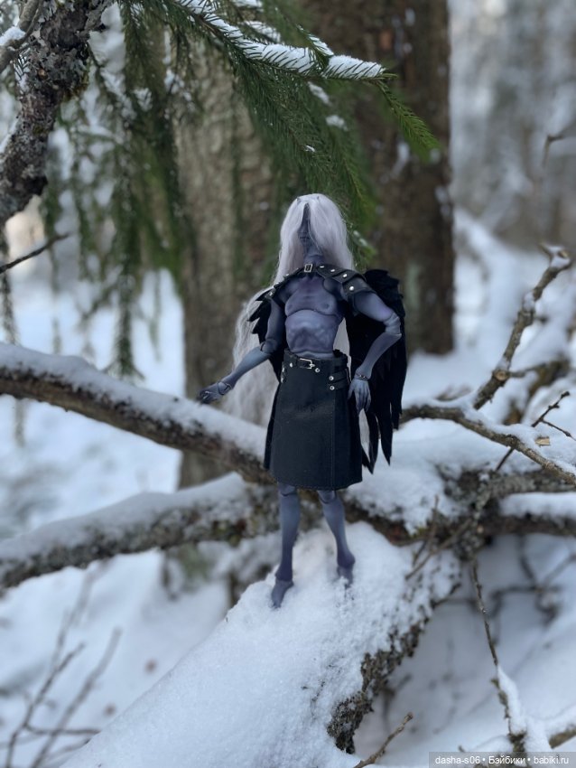 Зимний лес — Авторские куклы BJD (БЖД) у нас дома: фото (фото 5)