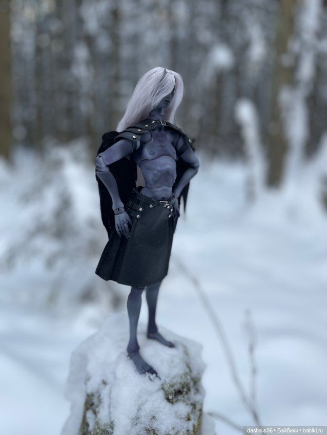 Зимний лес — Авторские куклы BJD (БЖД) у нас дома: фото (фото 10)