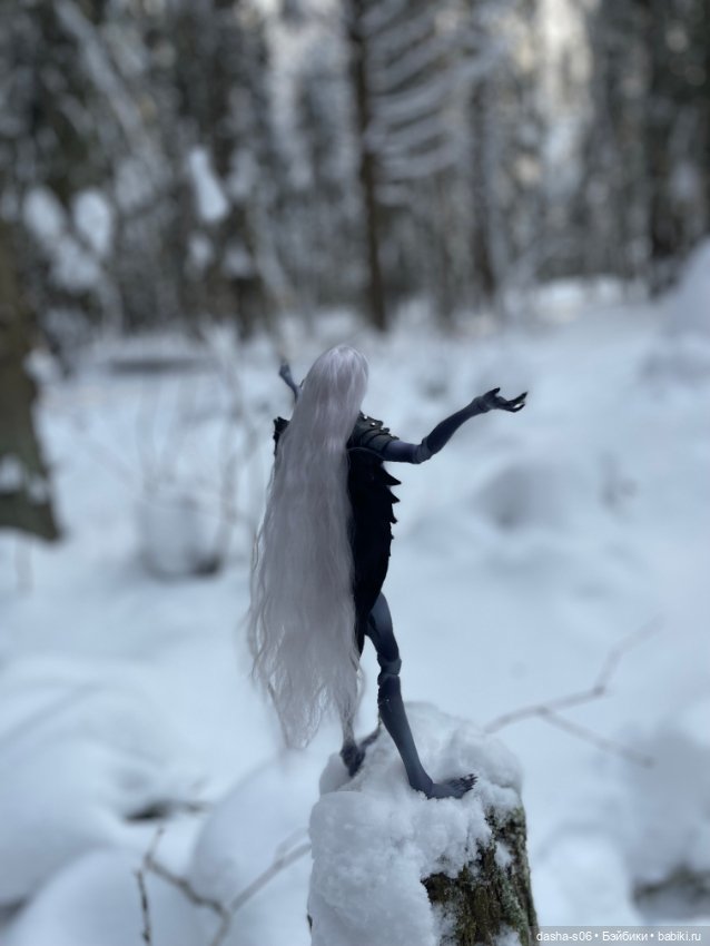 Зимний лес — Авторские куклы BJD (БЖД) у нас дома: фото