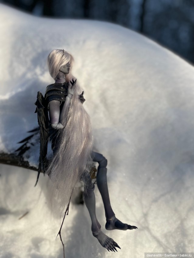 Зимний лес — Авторские куклы BJD (БЖД) у нас дома: фото