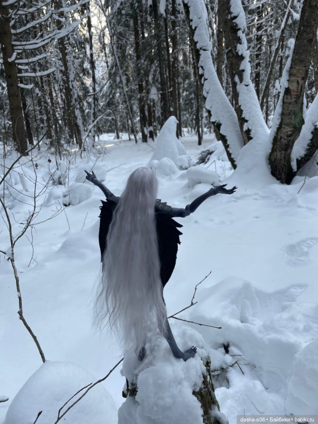 Зимний лес — Авторские куклы BJD (БЖД) у нас дома: фото