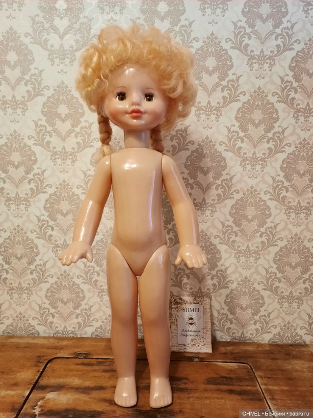 Лиля СССР — Ремонт кукол СССР и ГДР (немок): чернота (фото 4)