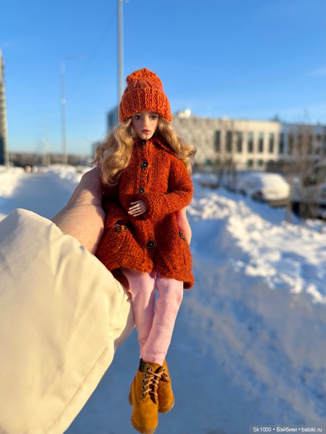 Солнечное зимнее с Никой (Она авт. Н.Петрова) (фото 9)