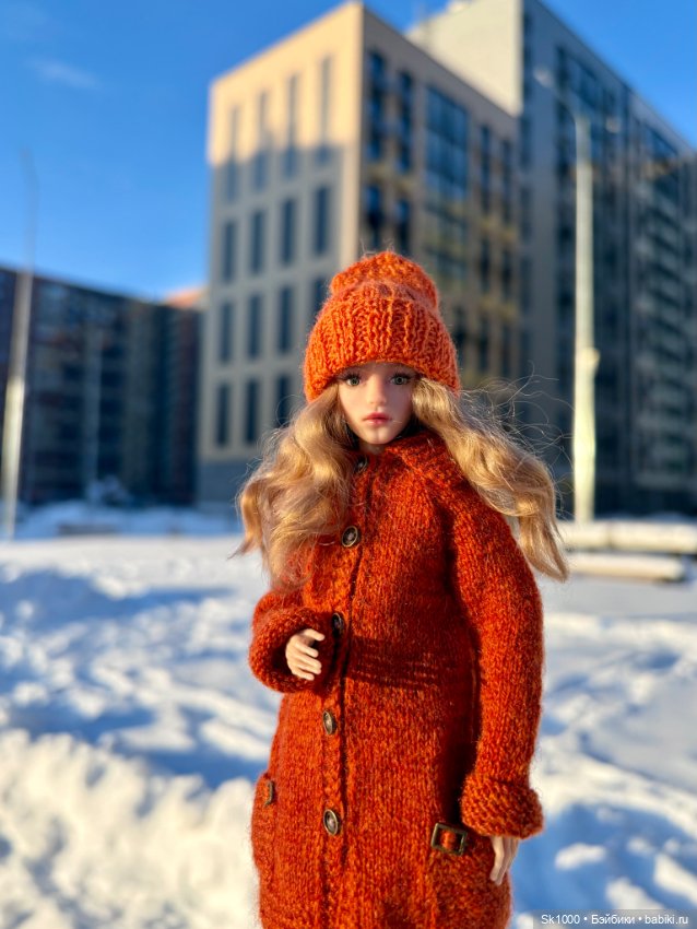 Солнечное зимнее с Никой (Она авт. Н.Петрова) (фото 8)