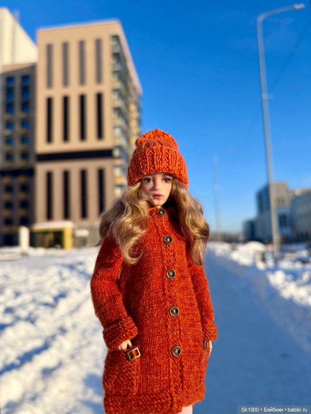 Солнечное зимнее с Никой (Она авт. Н.Петрова)