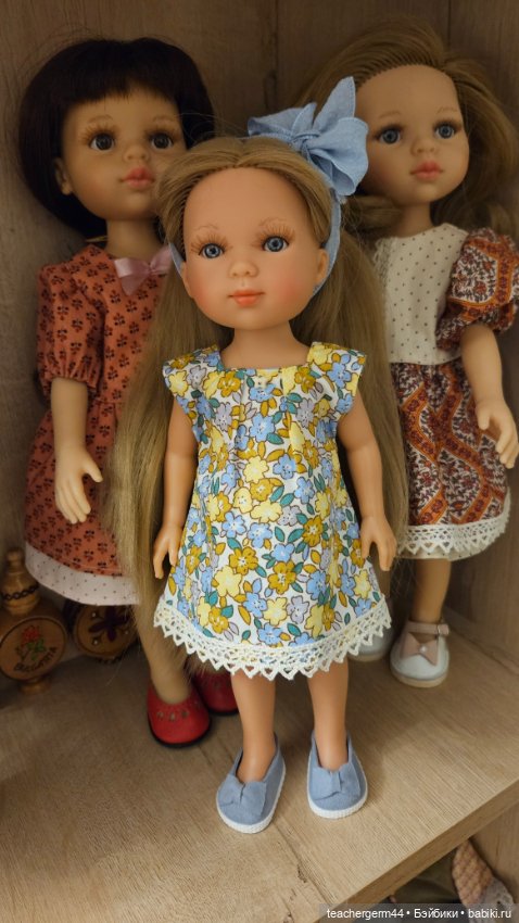 Малышка Vestida — Испанские куклы (разное): Vestida de Azul