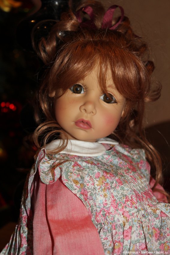 Кукла с мишкой: Шарлин от Joke Grobben и Шоколад (фото 3)
