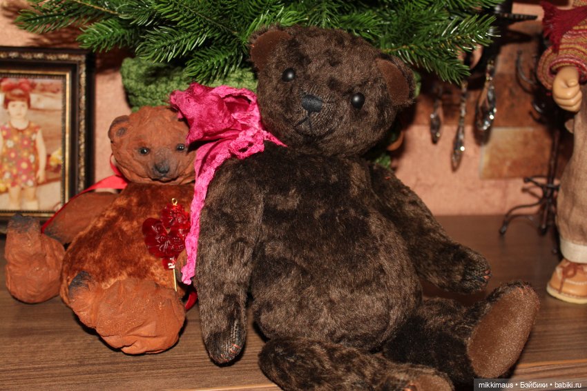 Кукла с мишкой: Шарлин от Joke Grobben и Шоколад