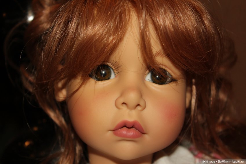 Кукла с мишкой: Шарлин от Joke Grobben и Шоколад