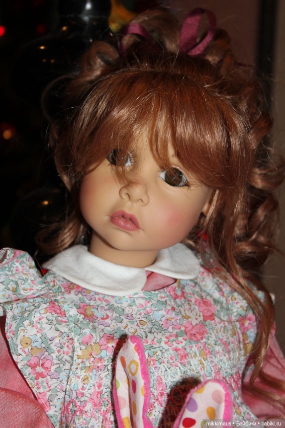 Кукла с мишкой: Шарлин от Joke Grobben и Шоколад (фото 2)