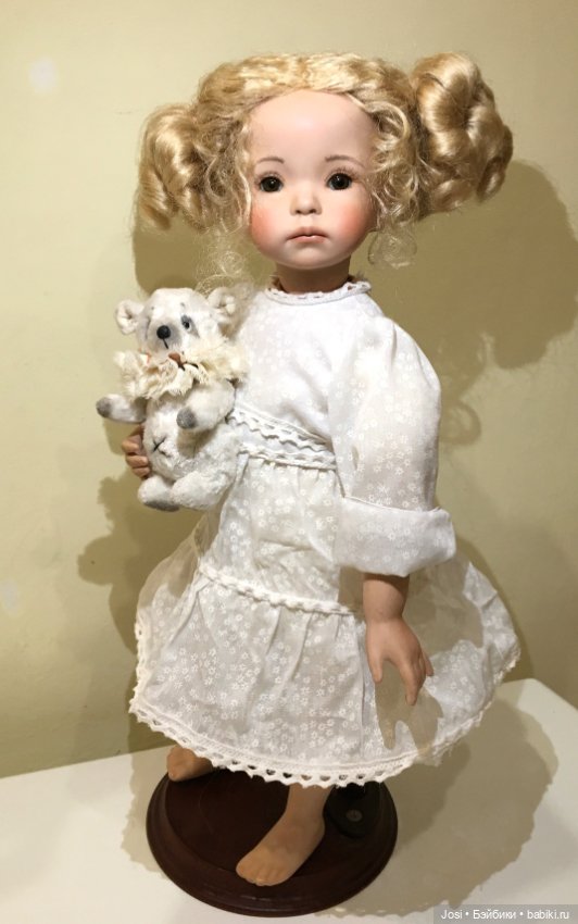 Прелестная Jenny с мишкой от Dianna Effner (фото 4)