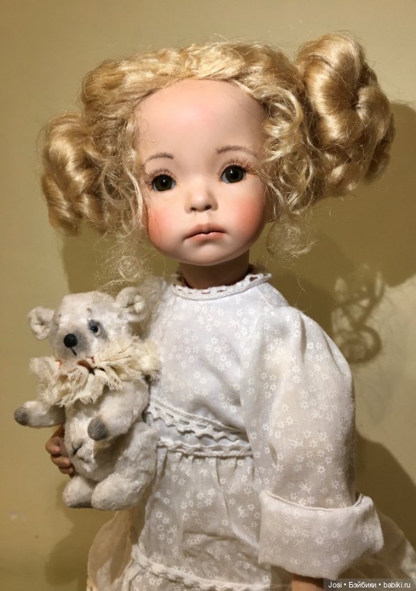 Прелестная Jenny с мишкой от Dianna Effner (фото 3)